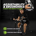 VirtuFit Preacher Curl Station - Halterbank - Tweedekans