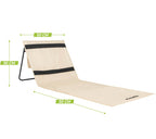 VirtuFit Strandmat - Beige - Tweedekans