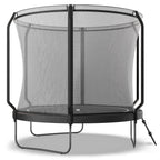 VirtuFit Premium Trampoline met Veiligheidsnet - Zwart - 251 cm - Tweedekans