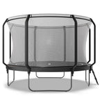 VirtuFit Premium Trampoline met Veiligheidsnet - Zwart - 366 cm - Tweedekans