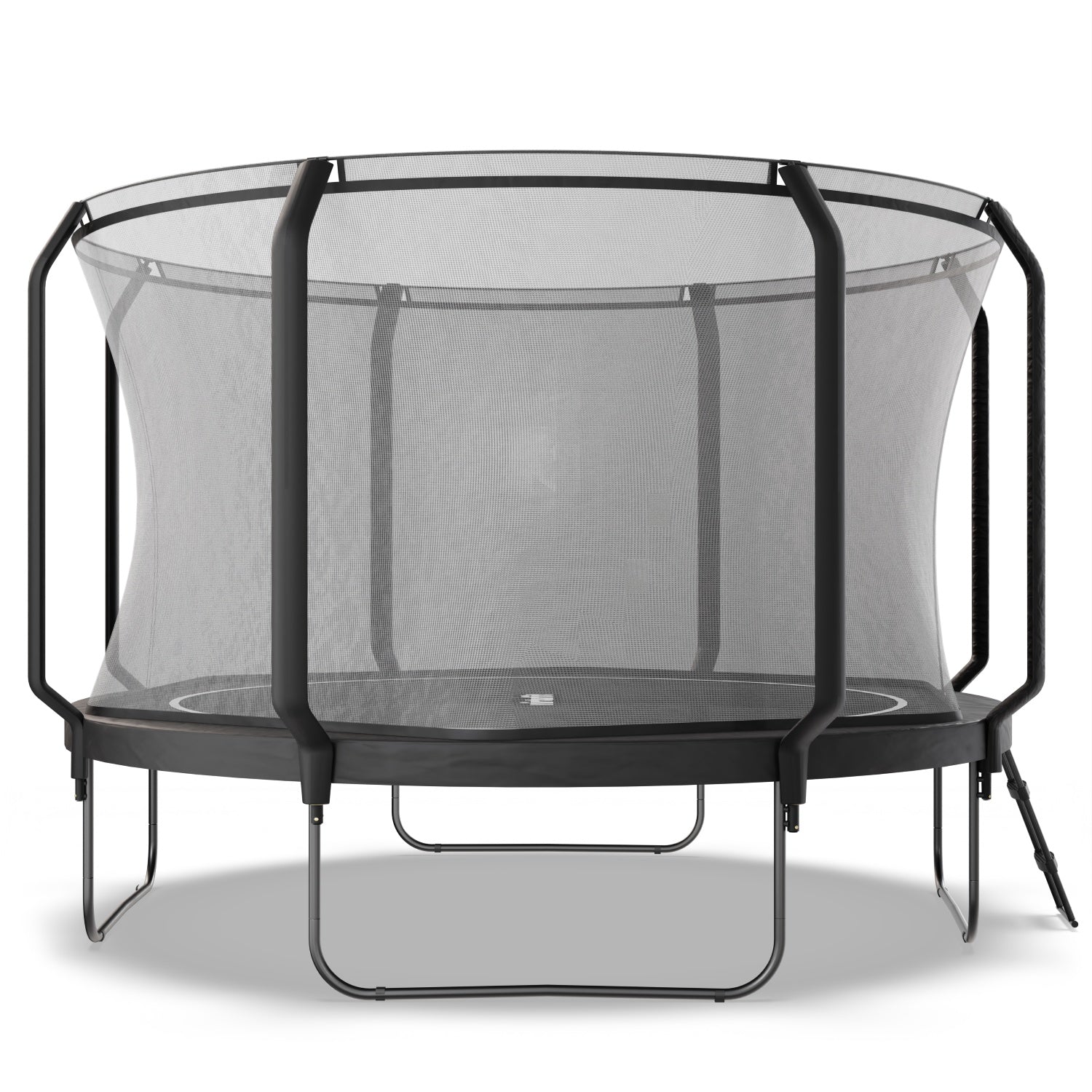 VirtuFit Premium Trampoline met Veiligheidsnet - Zwart - 366 cm - Tweedekans