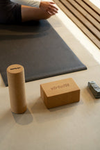 VirtuFit Premium Kurk Yoga Blok - Ecologisch - Tweedekans