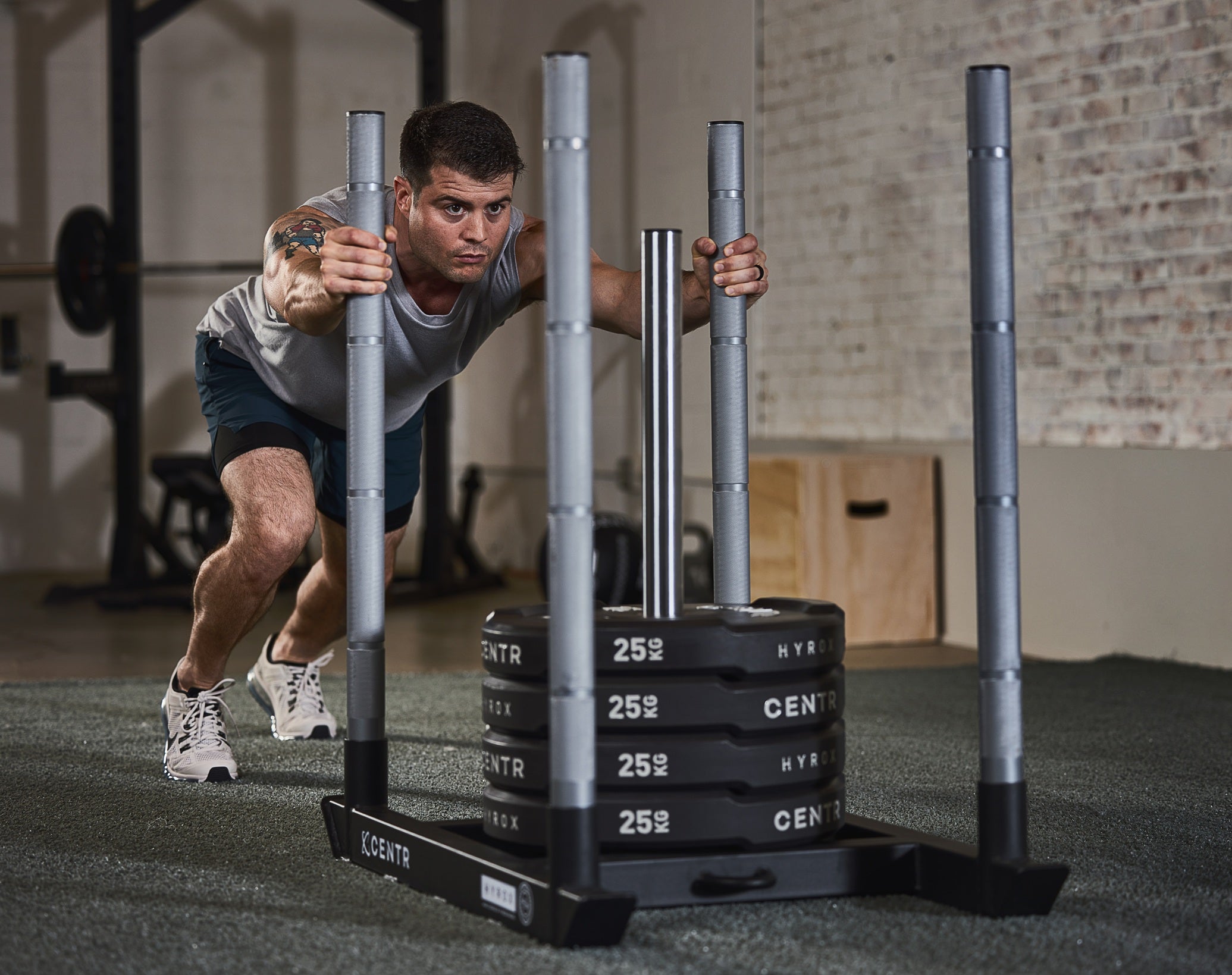 Centr x HYROX Interlocking Bumper Plate - 2,5 kg