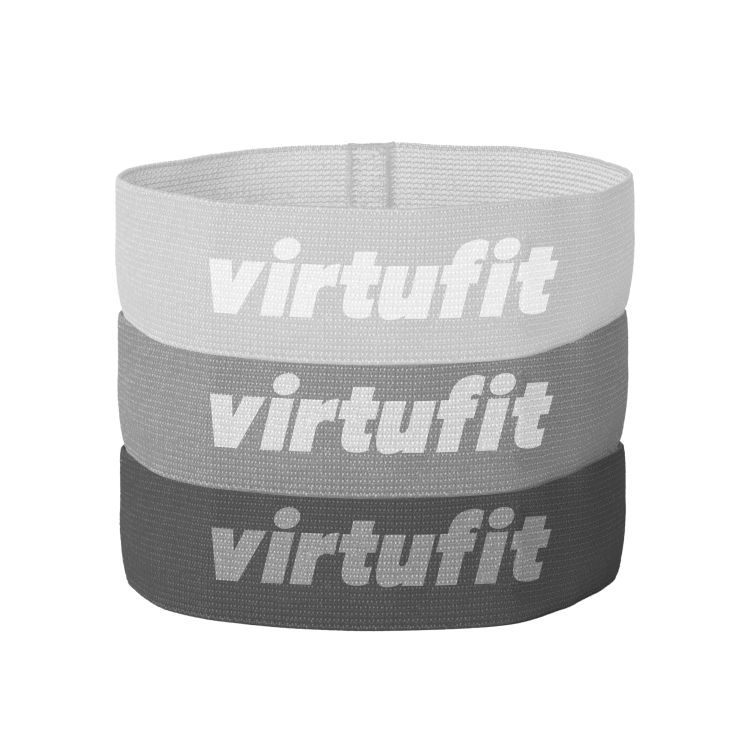 VirtuFit Mini Weerstandsbanden set - Katoen - 3 Stuks - Incl. Opbergtas - Tweedekans