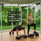 VirtuFit Verstelbare Aerobic Fitness Step/Stepper - Tweedekans