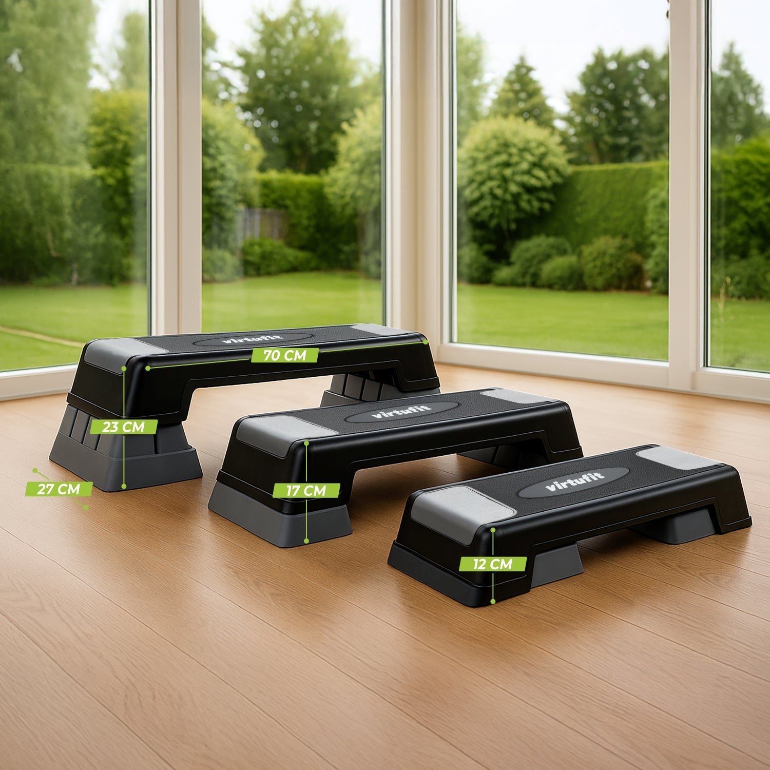 VirtuFit Verstelbare Aerobic Fitness Step/Stepper - Tweedekans