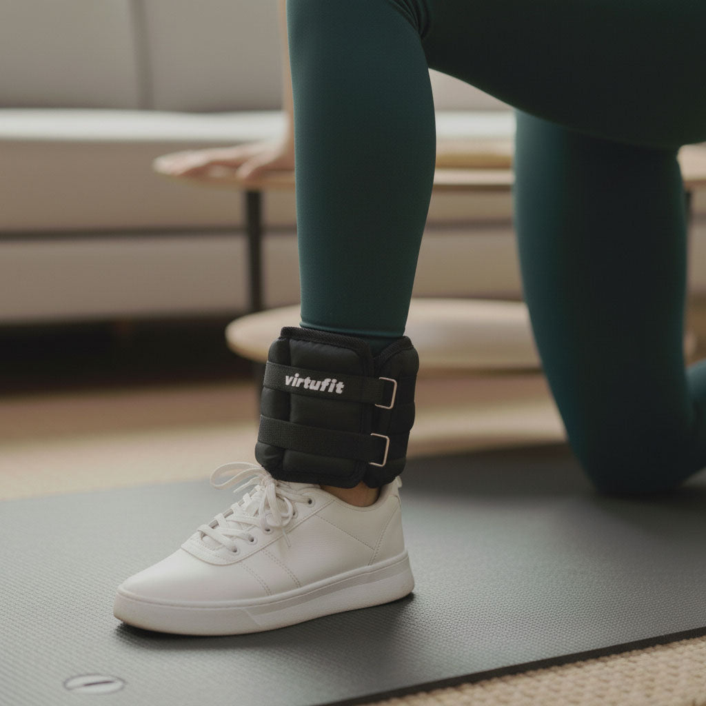 VirtuFit Verstelbare Enkel- en Polsgewichten 2 x 1 kg - Tweedekans