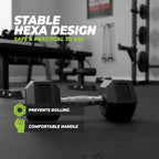 VirtuFit Hexa Dumbbell Pro - 40 kg - Per Stuk - Tweedekans