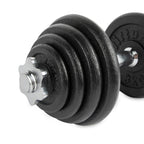 VirtuFit Verstelbare Dumbbellset Pro - Halterset - Gietijzer - 1 x 15 kg - Tweedekans