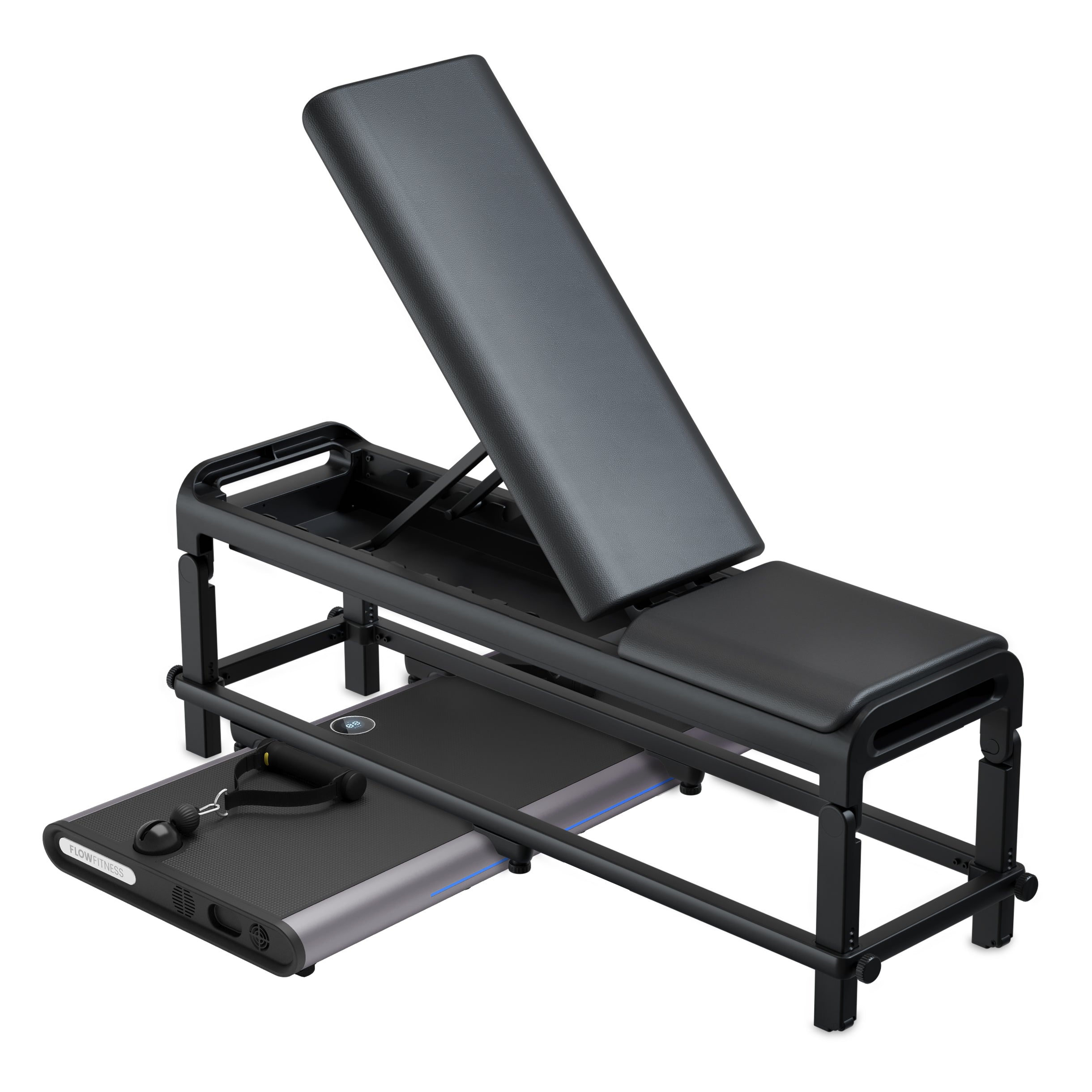 Flow Fitness Perform G1i - Smart Home Gym - Krachtstation - 150kg - Inclusief Gratis App - - Tweedekans