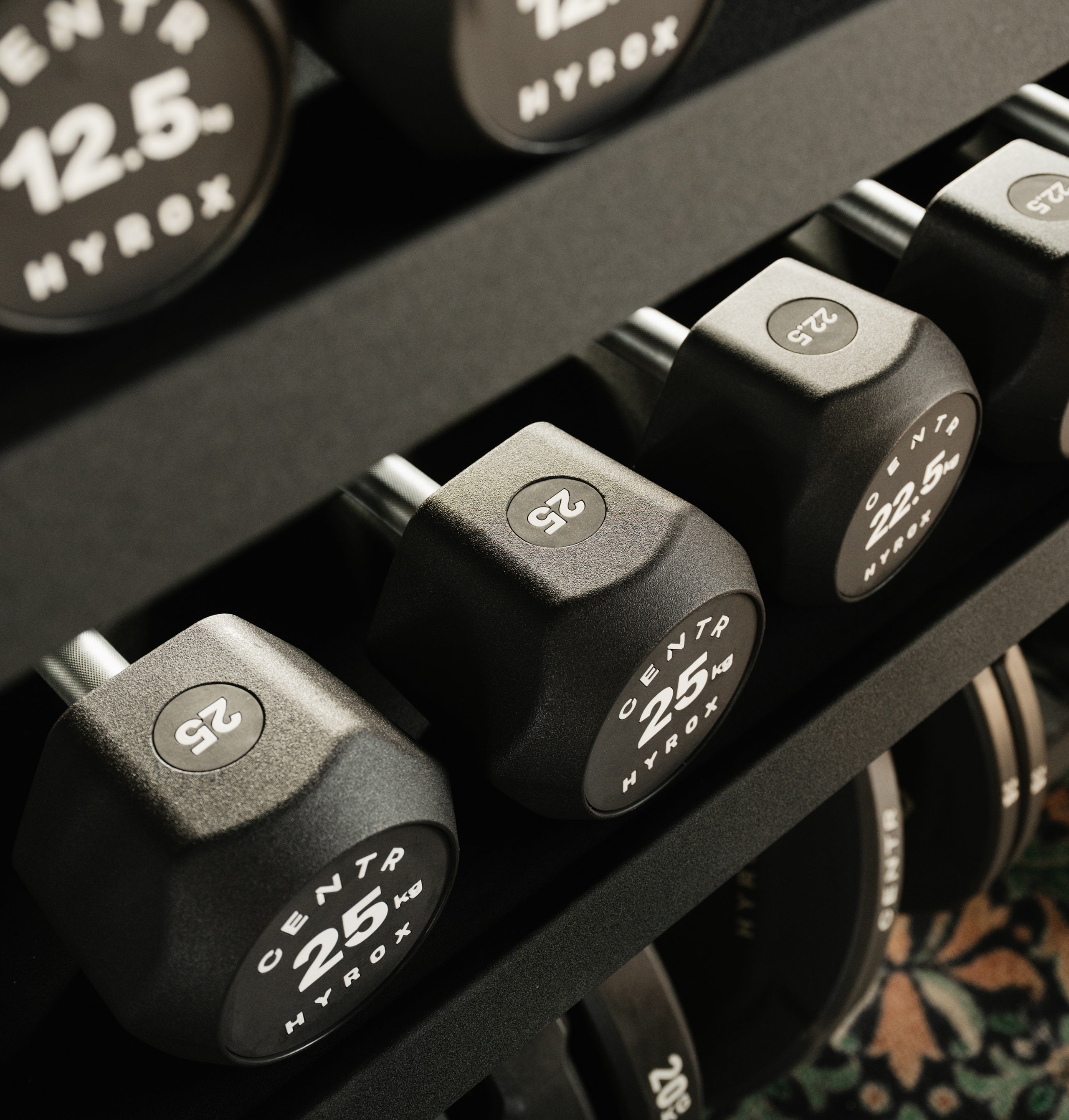 Centr x Hyrox Urethane Hexagon Dumbbell - 5 kg