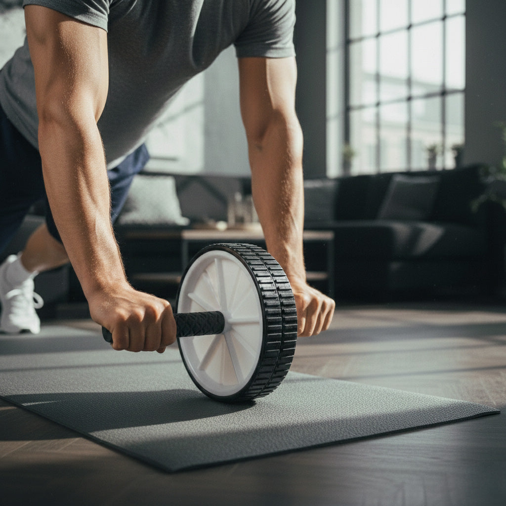 VirtuFit Dubbel Buikspierwiel - Ab Wheel - Tweedekans
