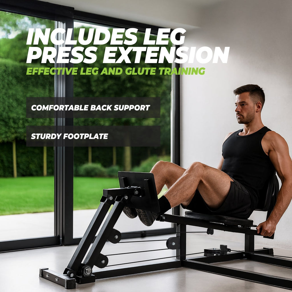 VirtuFit Krachtstation Homegym KH350 met Leg Press - Tweedekans
