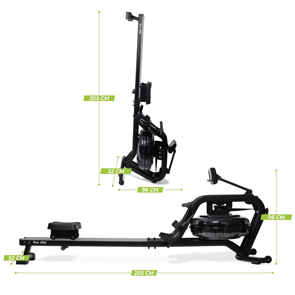 VirtuFit Roeitrainer Pro Water Resistance Row 1000 - Showroommodel