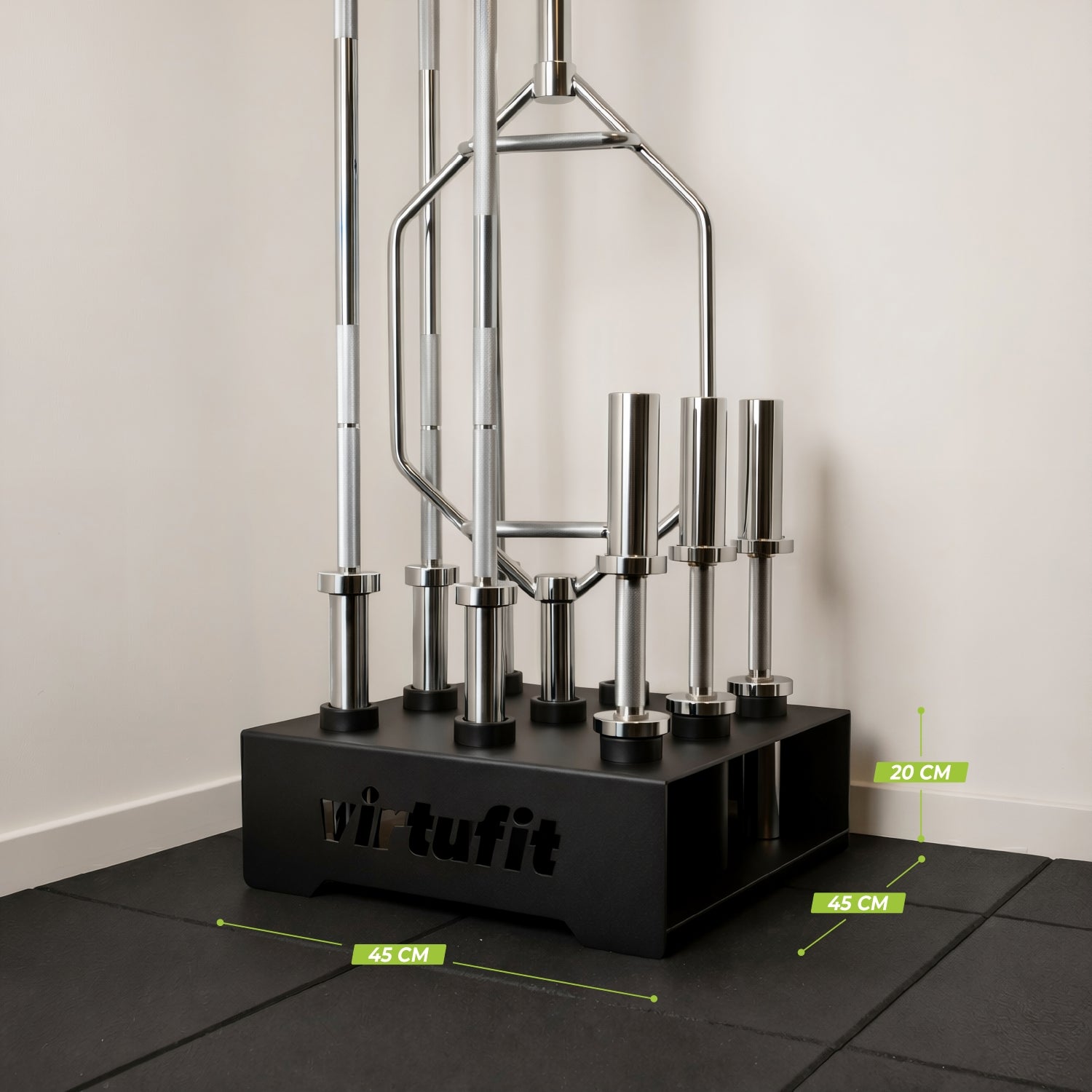 VirtuFit Olympische Halterstang Houder - Barbell Holder - Tweedekans