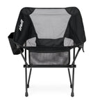 VirtuFit Camping Stoel Compact - Opvouwbaar - Zwart - Set van 2