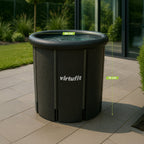 VirtuFit IJsbad XXL - 375 Liter - Antraciet - Inclusief accessoires - Tweedekans