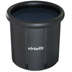 VirtuFit IJsbad XXL - 375 Liter - Antraciet - Inclusief accessoires - Tweedekans