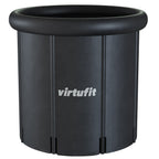 VirtuFit IJsbad XXL - 375 Liter - Antraciet - Inclusief accessoires - Tweedekans