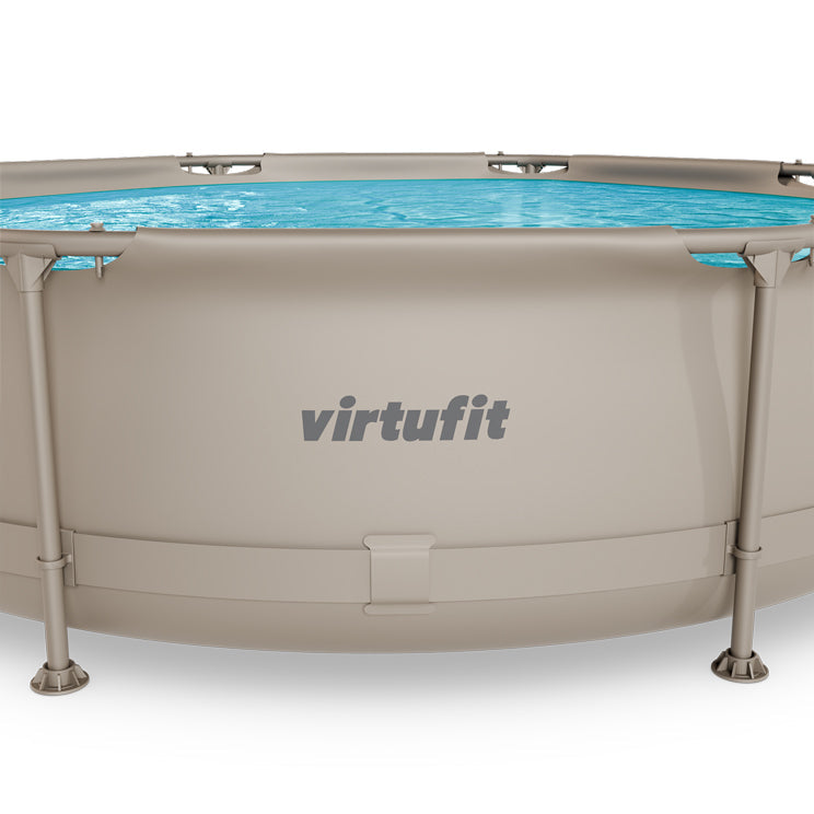 VirtuFit Rond Zwembad - Ø305 x 76 cm - Beige - Tweedekans