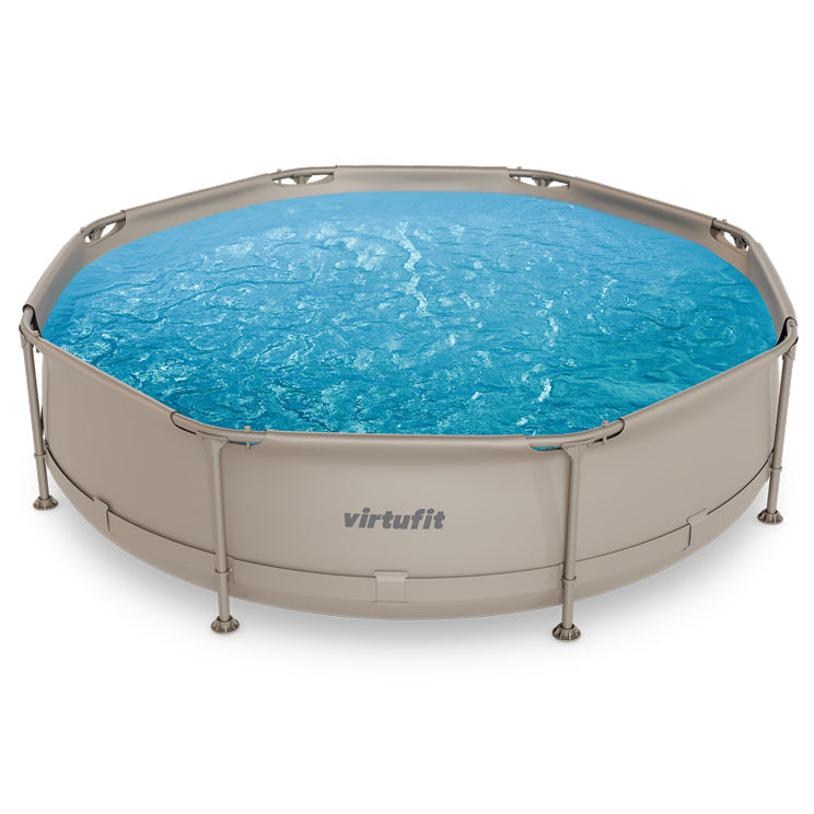 VirtuFit Rond Zwembad - Ø305 x 76 cm - Beige - Tweedekans