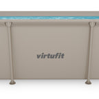 VirtuFit Rechthoekig Zwembad - 260 x 180 x 66 cm - Beige - Tweedekans