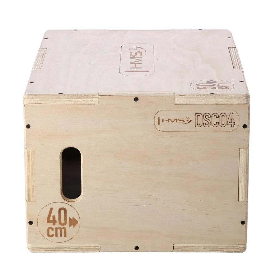 HMS Fitness Plyobox Hout - 50 x 40 x 30 cm