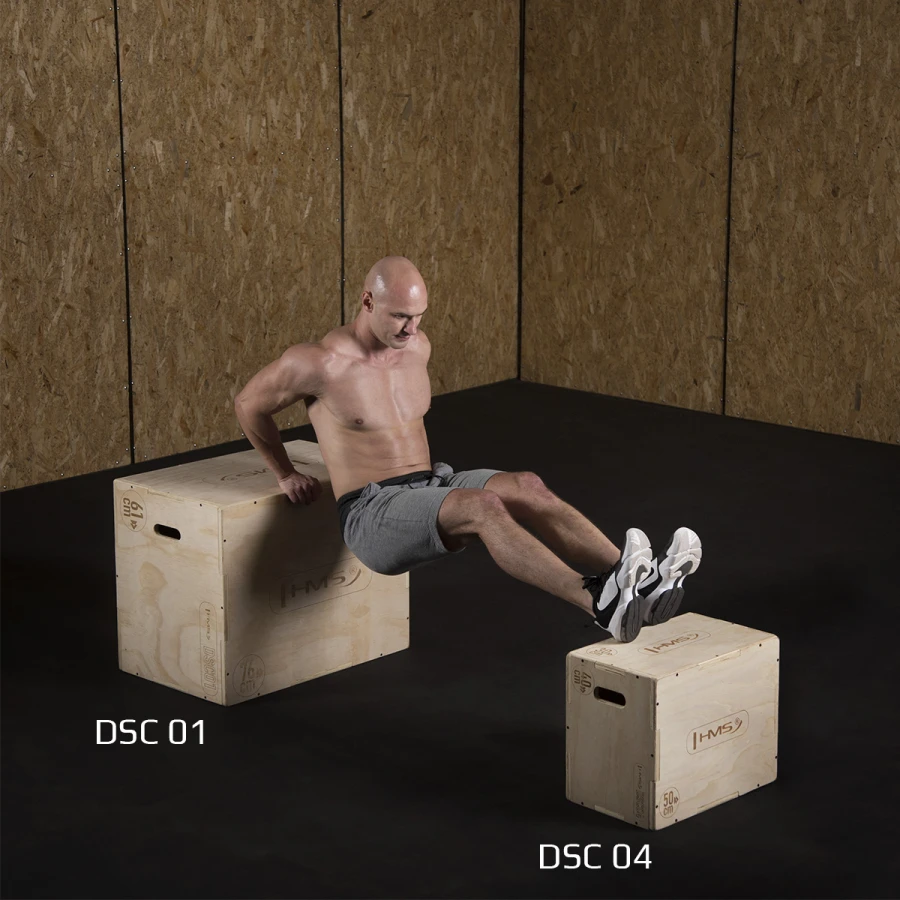 HMS Fitness Plyobox Hout - 50 x 40 x 30 cm