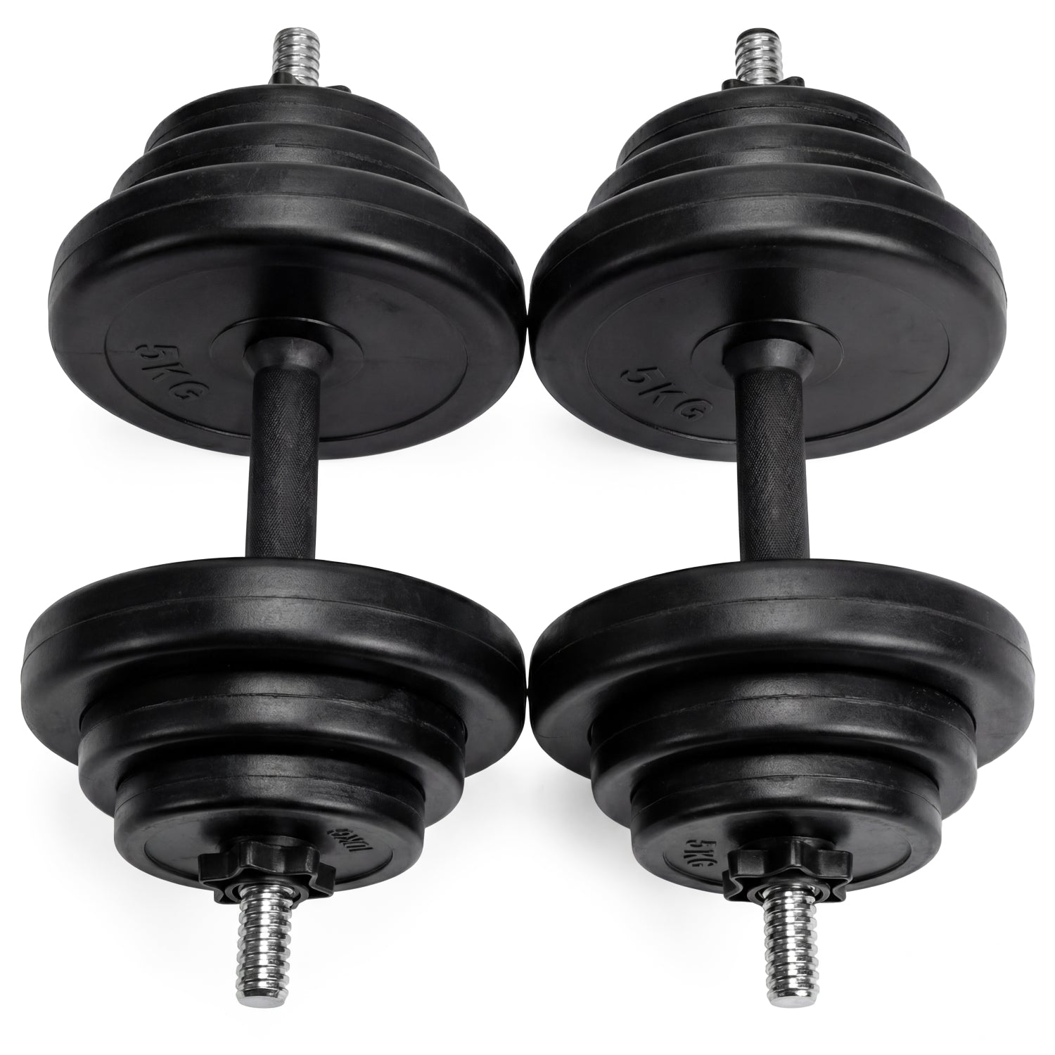 VirtuFit Multifunctionele fitnessbank - Dumbbellset Pro - 2 x 14 kg- Vinyl