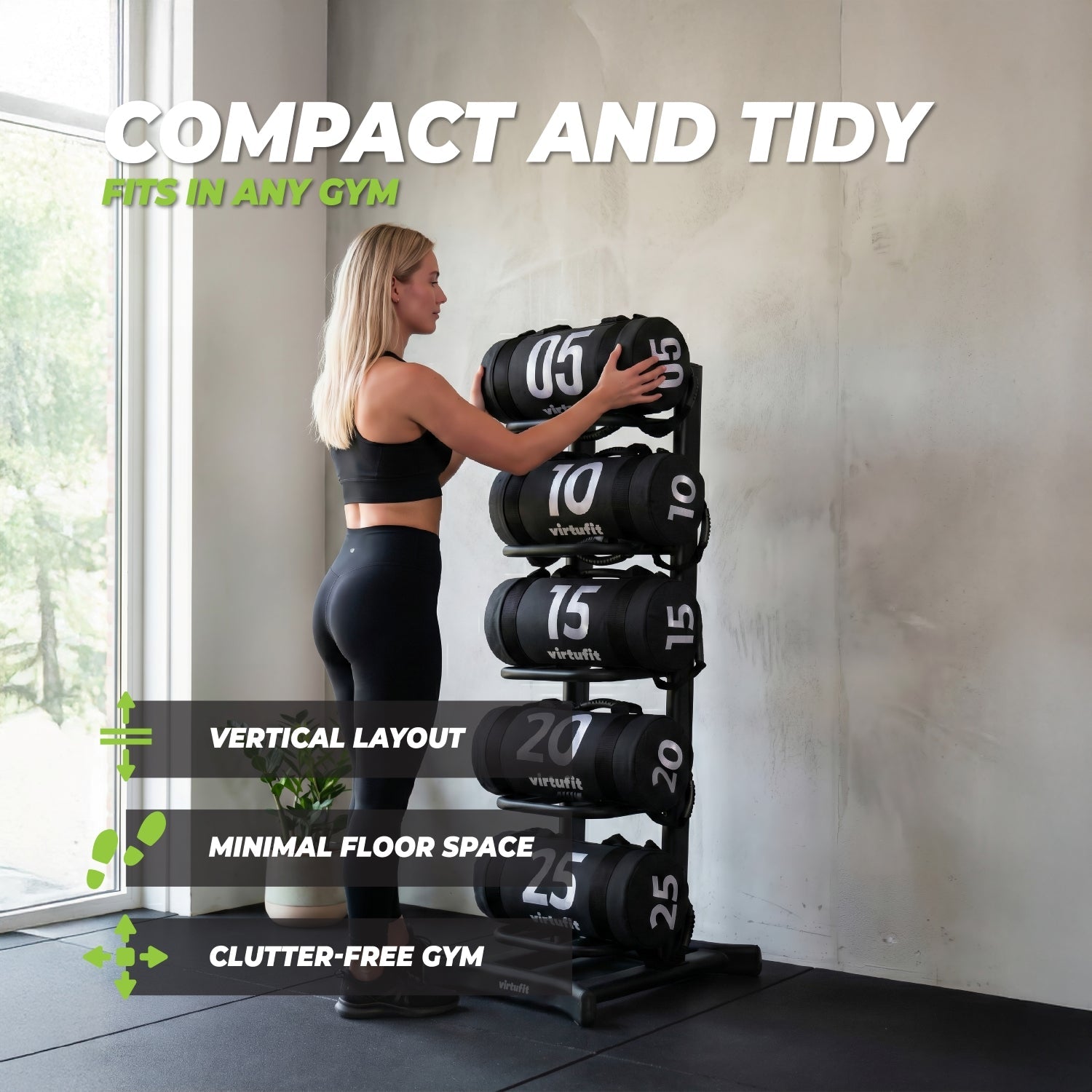 VirtuFit Power Bag en Wall Ball opbergrek - Tweedekans