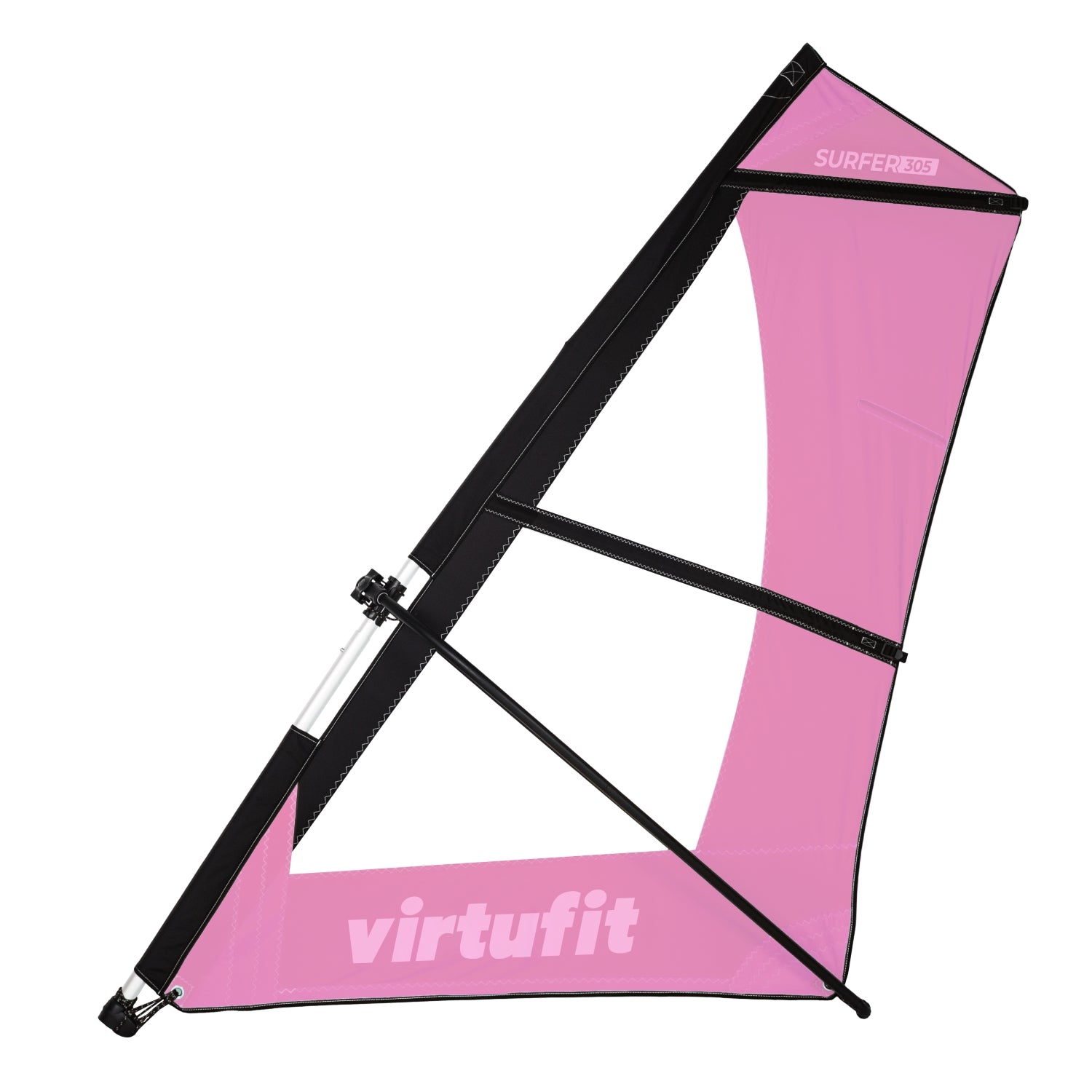 Virtufit Supboard Surfer 305 - Pink - Inclusief Windzeil en accessoires - Tweedekans
