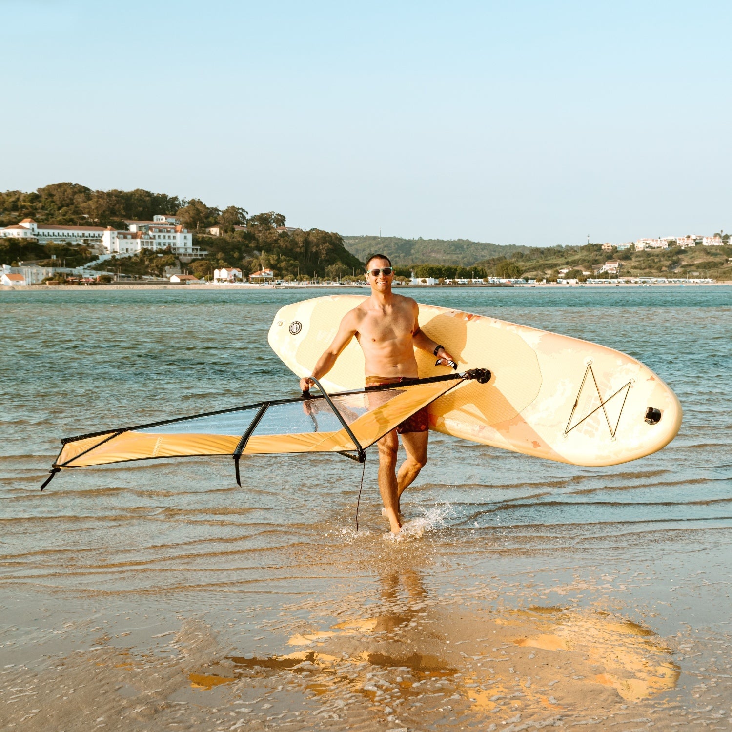 Virtufit Supboard Surfer 305 - Zwart - Inclusief Windzeil en accessoires - Tweedekans
