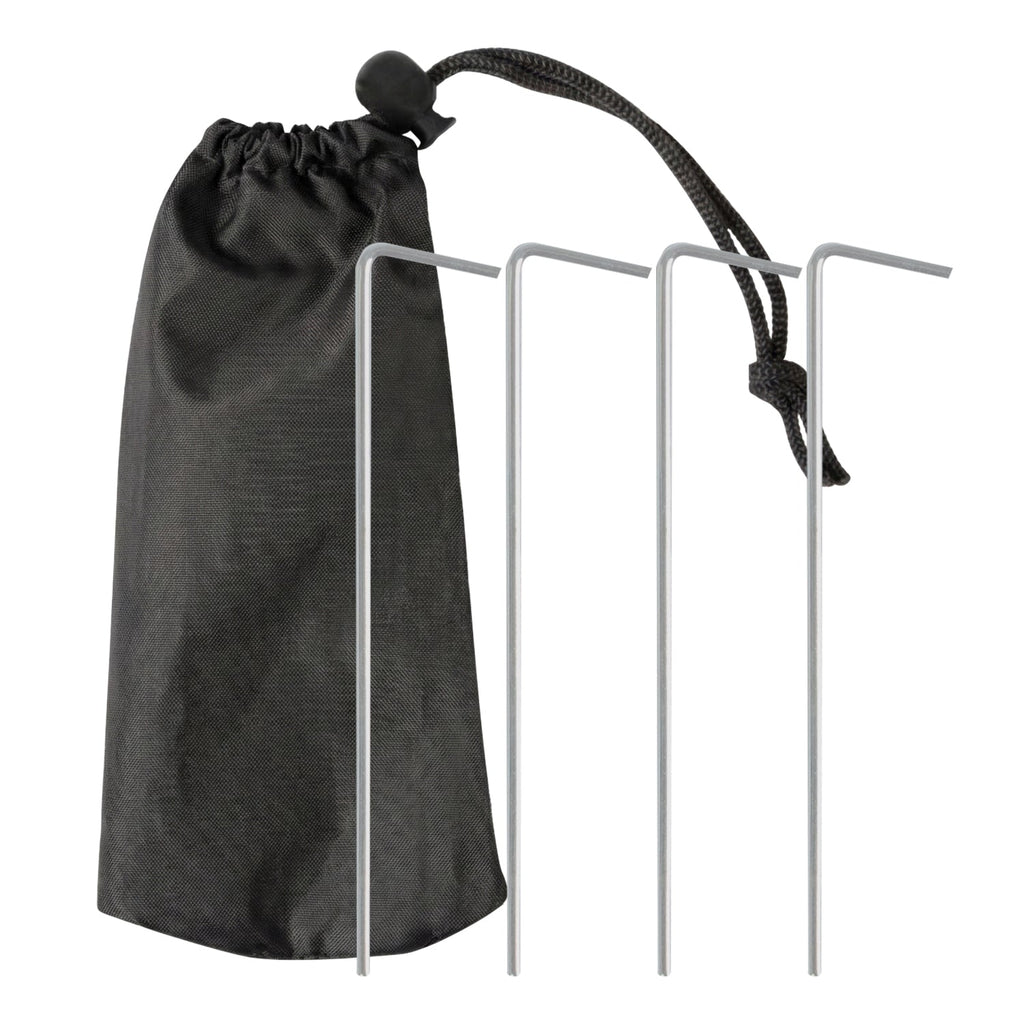 VirtuFit Strandparasol Premium - Windscherm - Strandtent - 200 cm - Zwart - Tweedekans