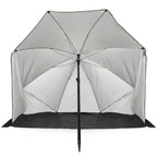 VirtuFit Strandparasol - Windscherm - Strandtent - 160 cm - Zwart - Tweedekans