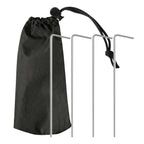 VirtuFit Strandparasol - Windscherm - Strandtent - 160 cm - Zwart - Tweedekans