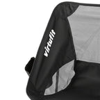 VirtuFit Camping Stoel Compact - Strandstoel - Opvouwbaar - Zwart - Tweedekans