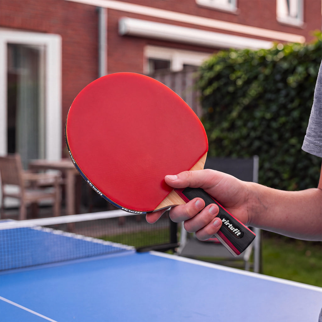 VirtuFit Tafeltennisset Pro - Inclusief twee batjes en 5 tafeltennisballen