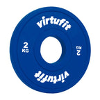 VirtuFit Olympische Fractional Plate - Halterschijf - Bumper Plate -  2 kg - Tweedekans