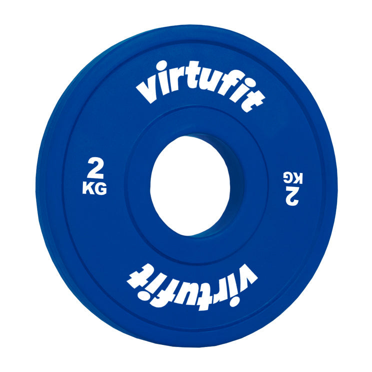 VirtuFit Olympische Fractional Plate - Halterschijf - Bumper Plate -  2 kg - Tweedekans