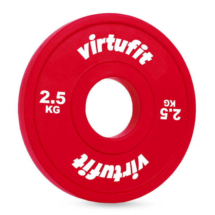 VirtuFit Olympische Fractional Plate - Halterschijf - Bumper Plate - 2.5 kg - Tweedekans