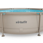 VirtuFit Zwembad Rond Ø305 x 76 cm - Beige - Compleet Pakket