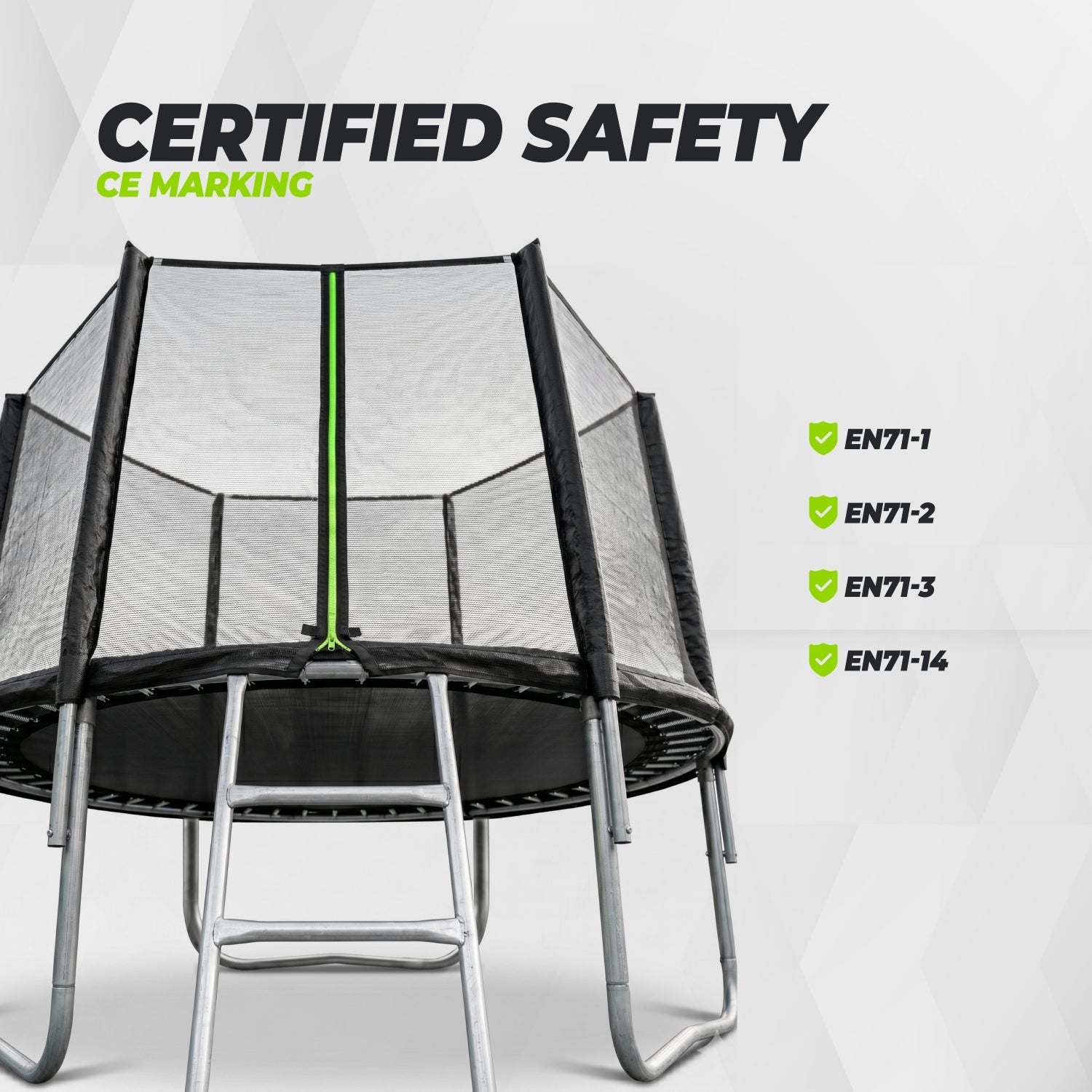 VirtuFit Trampoline met Veiligheidsnet - Zwart - 183 cm - Tweedekans