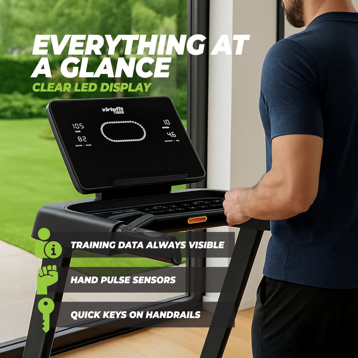 VirtuFit TR100i Loopband - Showroommodel met Beschadiging