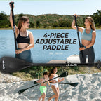 VirtuFit Supboard Cruiser 305 - Zwart - Met Kajak zitje, accessoires en draagtas -Tweedekans