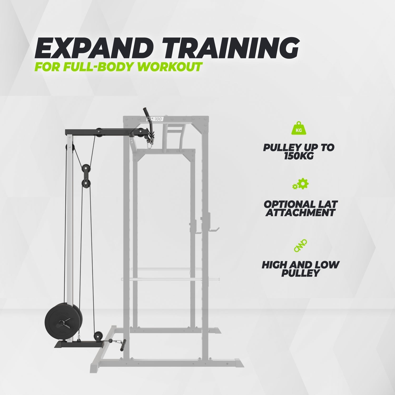 VirtuFit PR100 Power Rack - Squat Rack - Krachtstation - Tweedekans