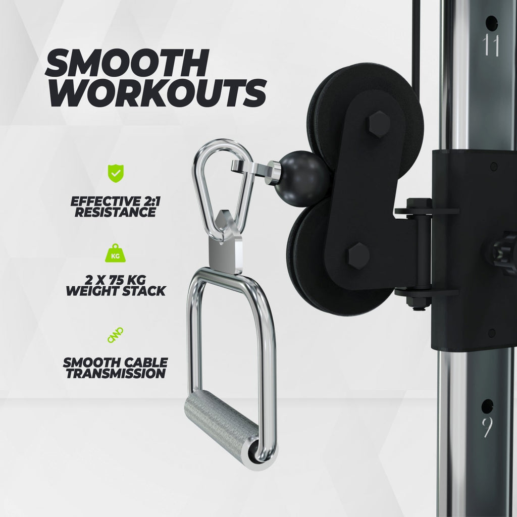 VirtuFit CC100 Cable Crossover - Dual Adjustable Pulley - Functional Trainer - Tweedekans