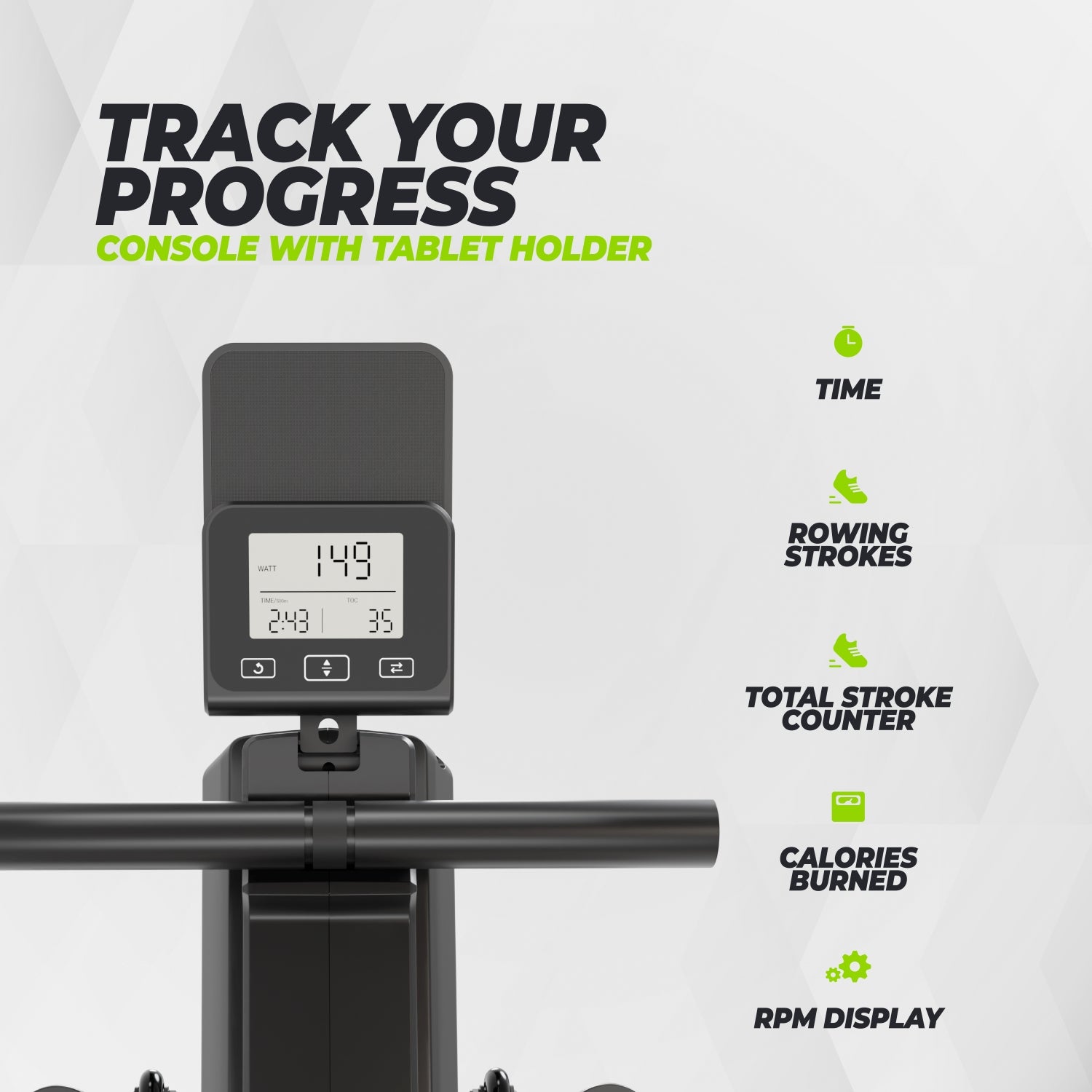 VirtuFit ROW200i Roeitrainer - Magnetische roeimachine (ROW450)