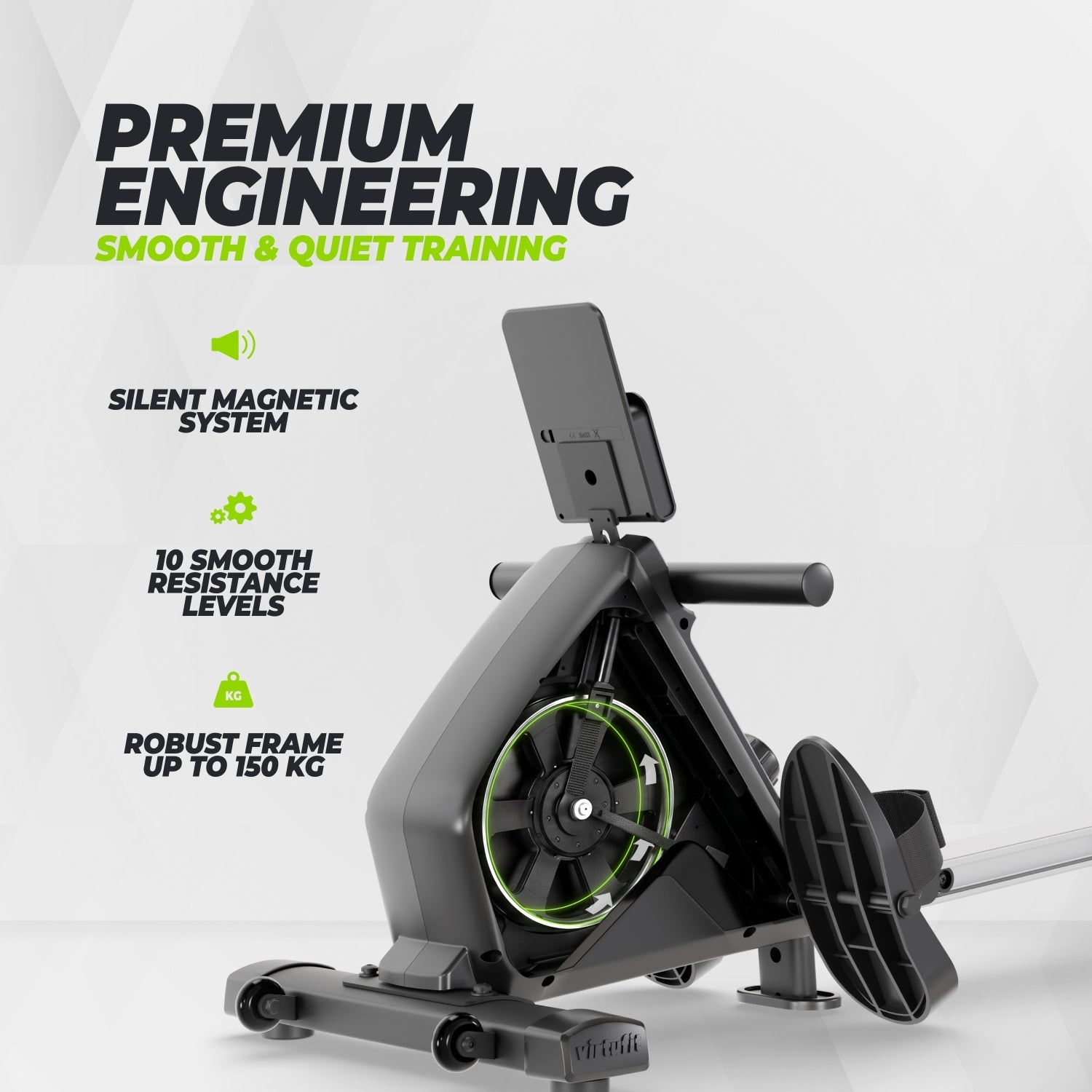 VirtuFit ROW200i Roeitrainer - Magnetische roeimachine (ROW450)