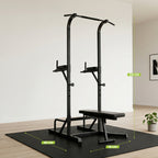 Virtufit Power Tower Deluxe met Fitnessbank - Tweedekans