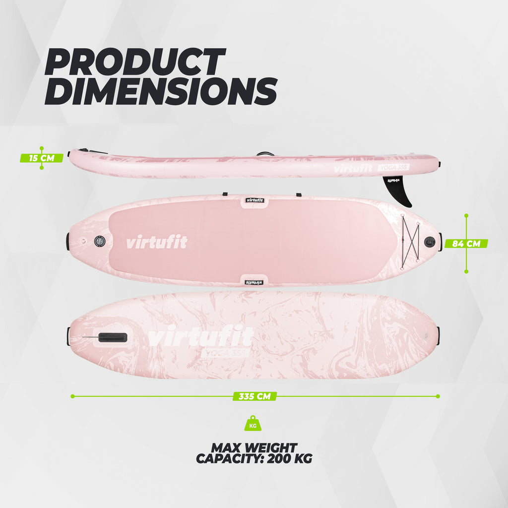 Virtufit Supboard Fitness - Yoga 335 - Sand Beige